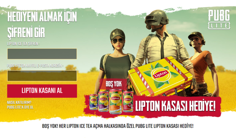 pubg lite lipton kasası
